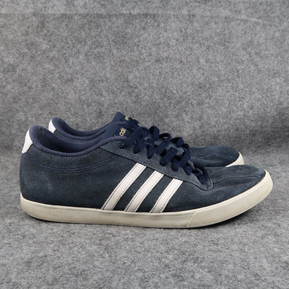 Adidas Shoes Womens 11 Casual Courtset Sneakers Lifestyle Blue Trainer Leather